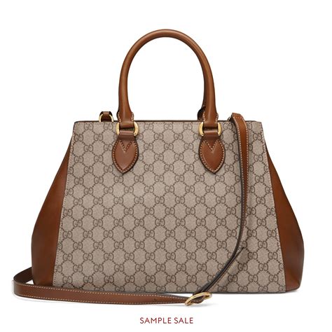 shopping bag gucci tessuto